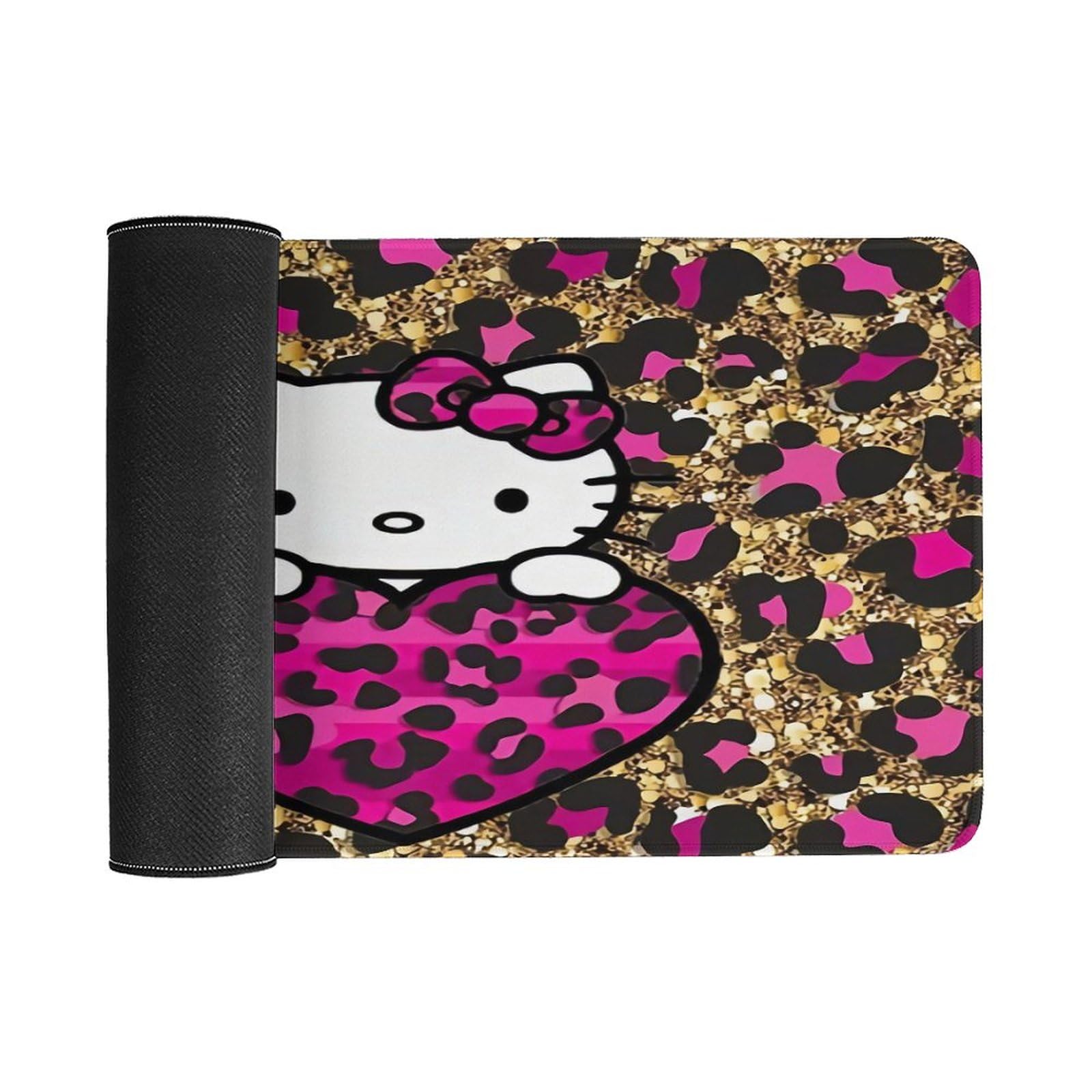 Amazon.co.jp：マウスパッド - ハローキティ ヒョウ柄プレイマット